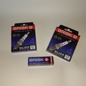 Свеча BRISK Silver DR17YS ЕВРО 3 (газ ДВС) (1 шт индивид упаковка) (1351)